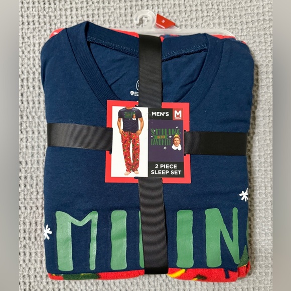 Briefly Stated Buddy the Elf PJ Set, Size M - Picture 4 of 8